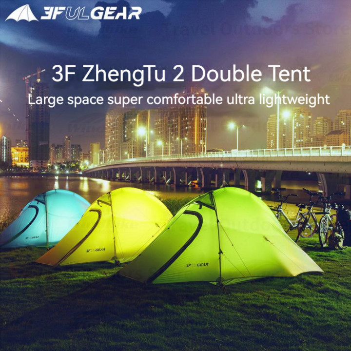 Tente Camporax ZhengTu 2 légère à double couche