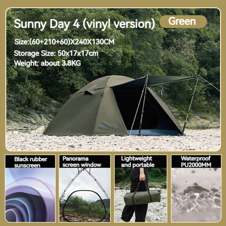 Namiot kempingowy Camporax Sunny Day – 2-3 osoby