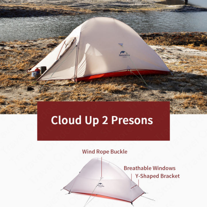 Tente de camping Camporax Cloud Up 2