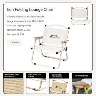 Chaises pliantes Camporax - Portables et durables