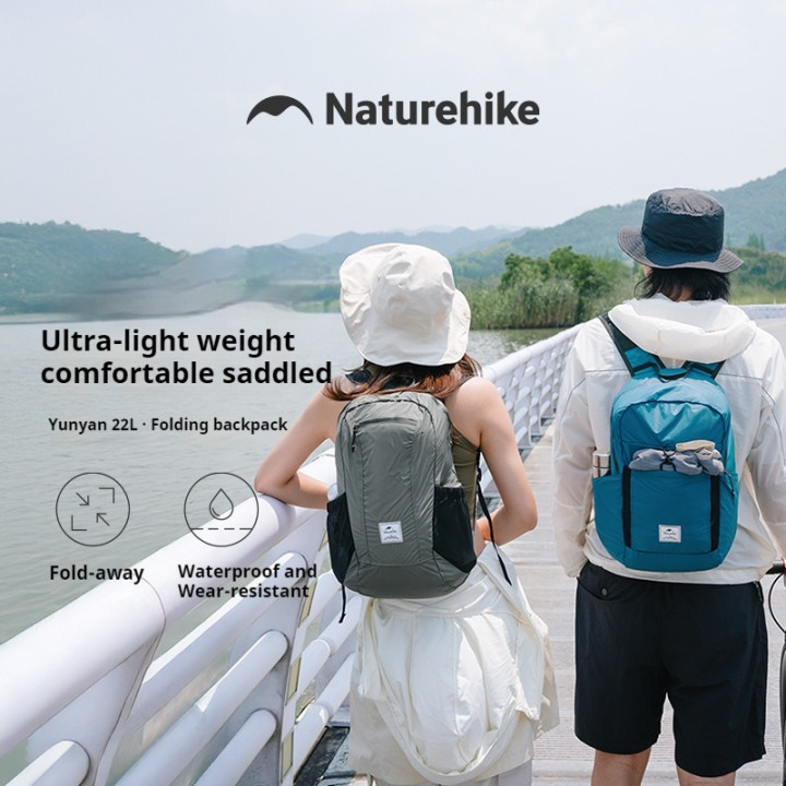 Sac à dos Camporax Naturehike Yunyan en silicone 22L