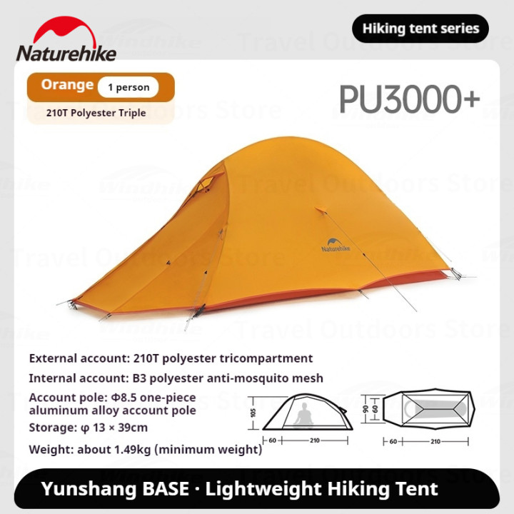 Namiot Camporax Naturehike Cloud Up BASE