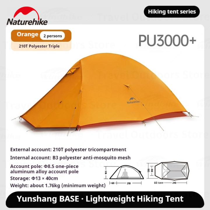 Tente Camporax Naturehike Cloud Up BASE