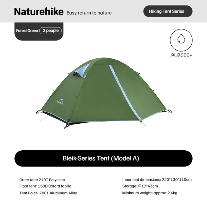 Tentes de cyclisme Camporax Naturehike Bleik