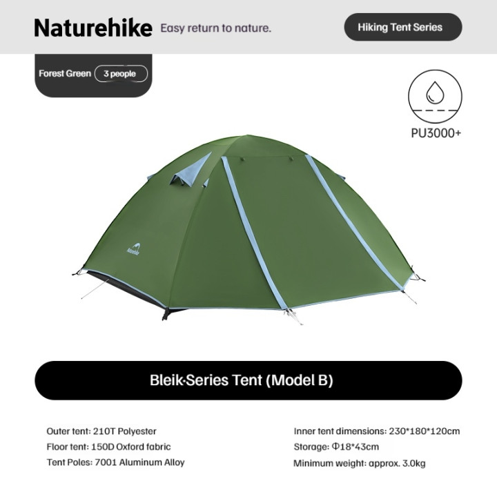 Camporax Naturehike Bleik Bisiklet Çadırları