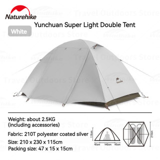 Tenda ultraleve Camporax Naturehike Yunchuan