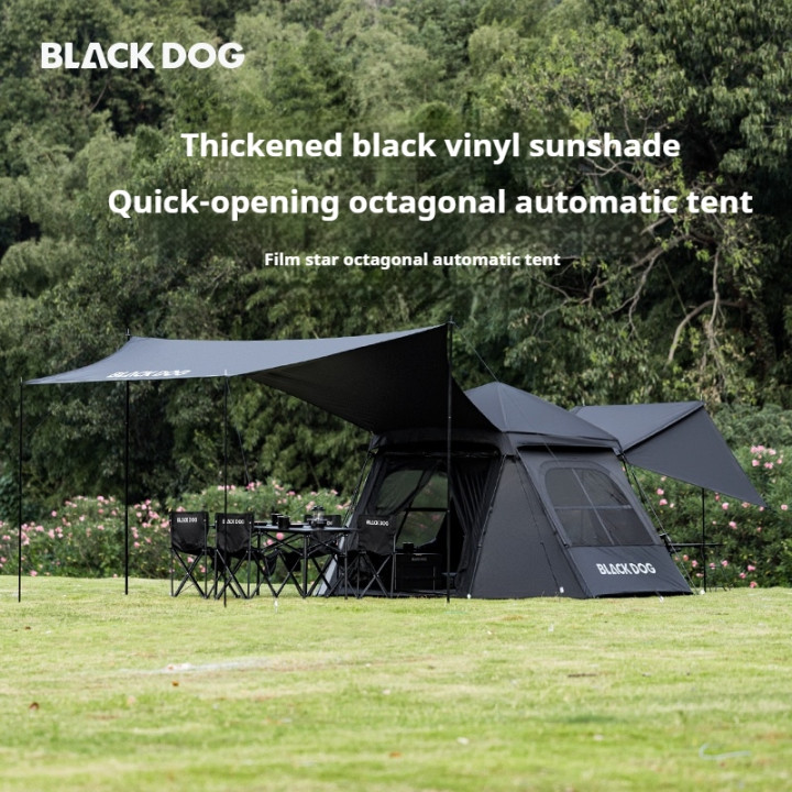 Tente automatique octogonale Camporax BLACKDOG