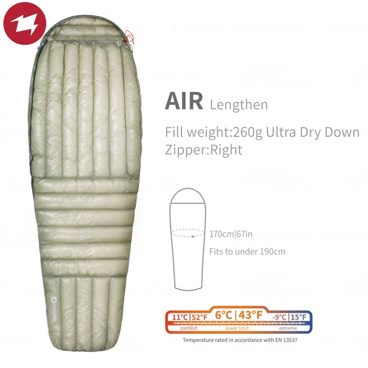Camporax AEGISMAX AIR Ultralight Sleeping Bag