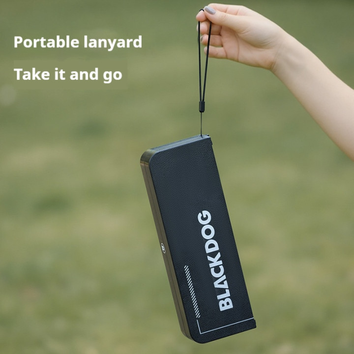 Camporax: Taburete portátil plegable de aluminio