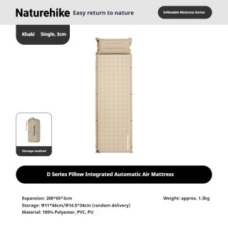 Camporax Naturehike luftmadrass og pute