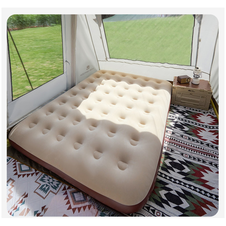 Camporax aufblasbare Luftmatratze - Tragbares Campingbett