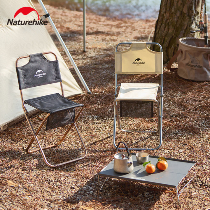 Camporax : Chaise pliante portable en alliage d'aluminium