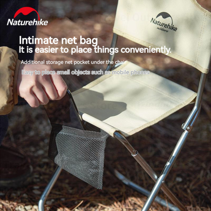 Camporax : Chaise pliante portable en alliage d'aluminium