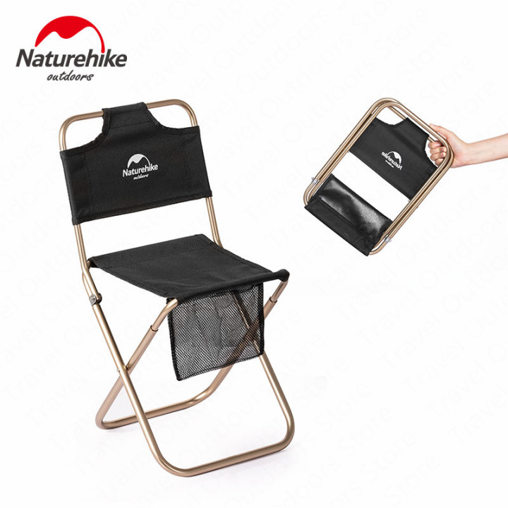 Camporax : Chaise pliante portable en alliage d'aluminium