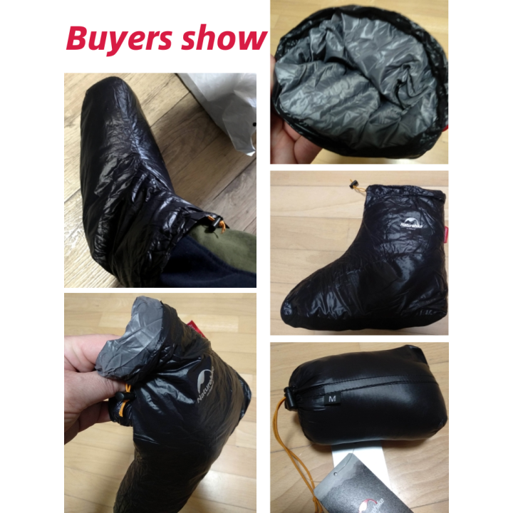 Camporax: Naturehike Duck Down Slippers for Camping