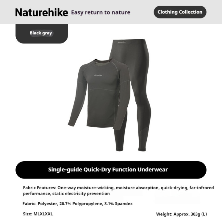 Conjunto de roupa íntima Camporax com tecnologia de absorção de umidade