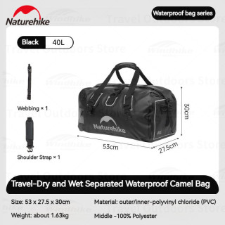Mochila impermeável para trekking Camporax Naturehike