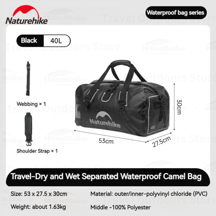 Mochila impermeável para trekking Camporax Naturehike