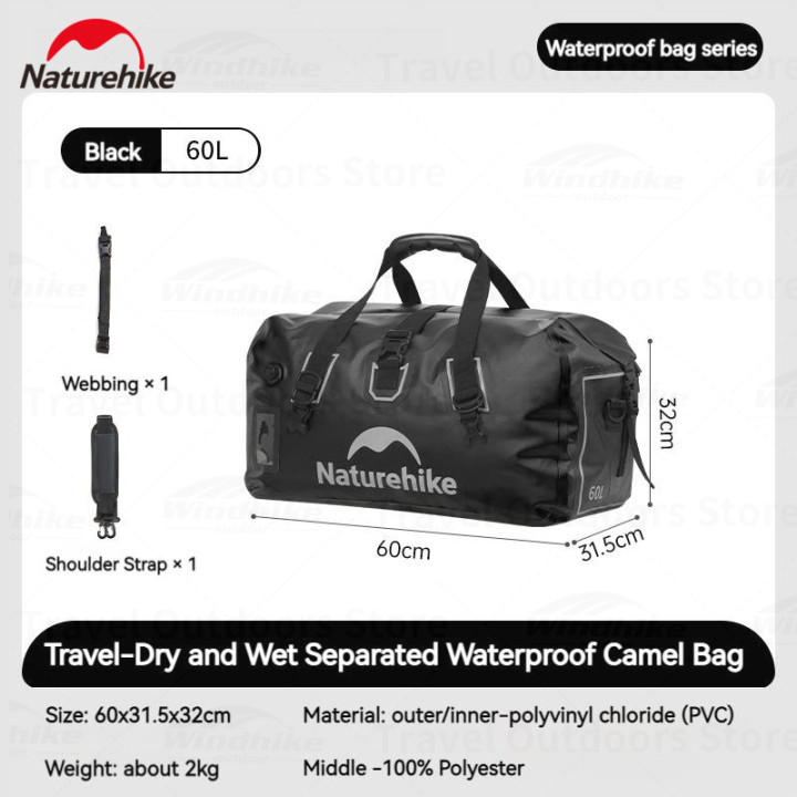 Mochila impermeável para trekking Camporax Naturehike