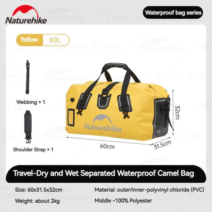 Mochila impermeável para trekking Camporax Naturehike