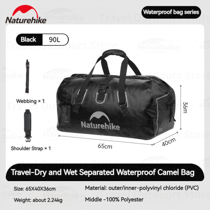 Mochila impermeável para trekking Camporax Naturehike