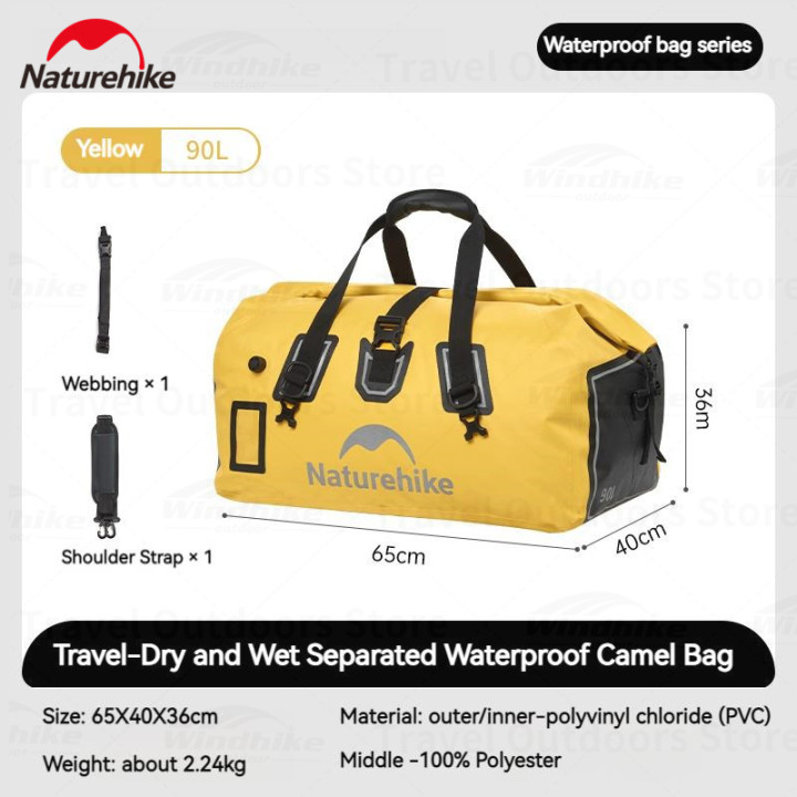 Mochila impermeável para trekking Camporax Naturehike