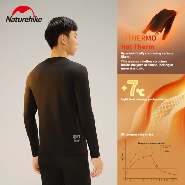 Conjunto de Camada Base Leve e Quente Camporax
