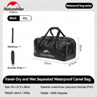Bolsa impermeável para viagens e caminhadas Camporax