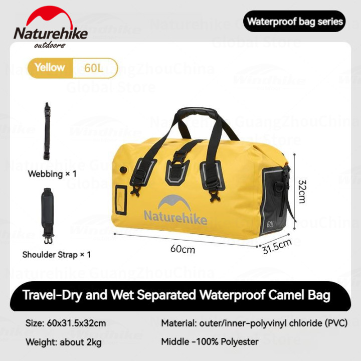 Bolsa impermeável para viagens e caminhadas Camporax