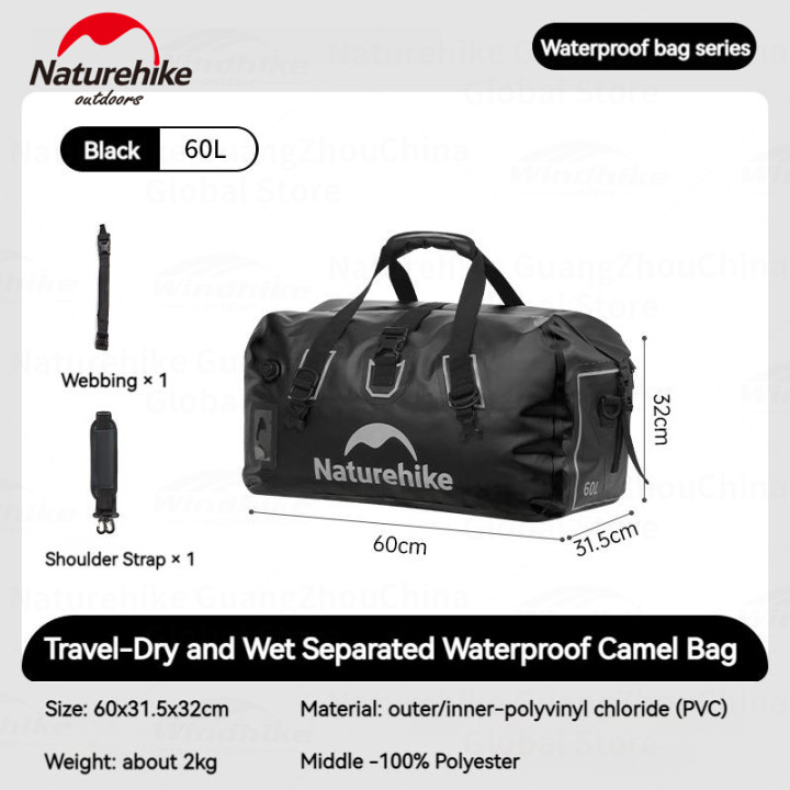 Bolsa impermeável para viagens e caminhadas Camporax