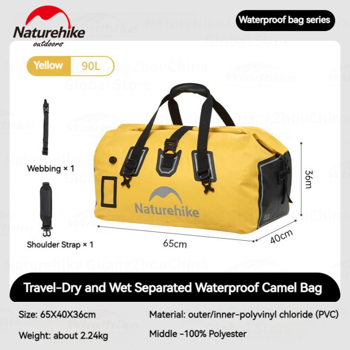 Bolsa impermeável para viagens e caminhadas Camporax