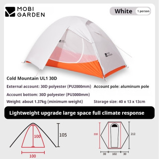 Camporax Cold Mountain Leichtes Campingzelt