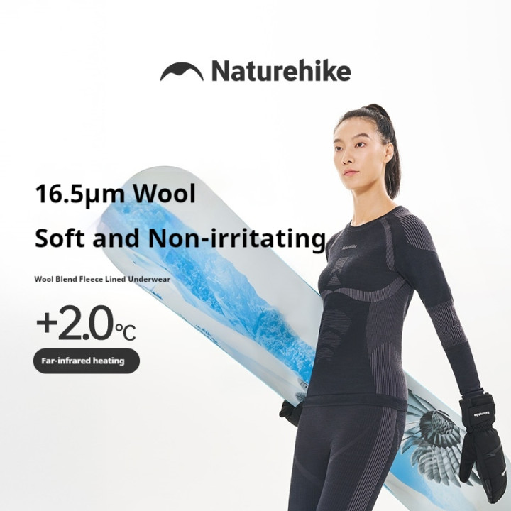 Camporax: Roupa íntima Naturehike em mistura de lã