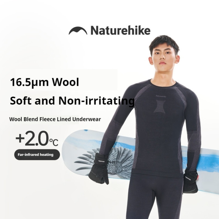 Camporax: Roupa íntima Naturehike em mistura de lã