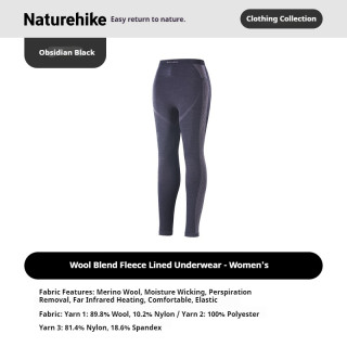 Camporax: Roupa íntima Naturehike em mistura de lã