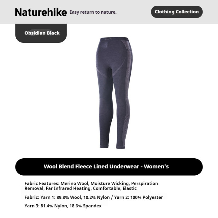 Camporax: Roupa íntima Naturehike em mistura de lã