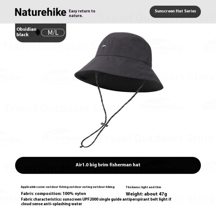Camporax: Chapéu de balde Naturehike para proteção solar