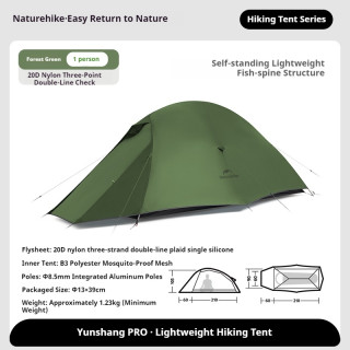 Camporax Naturehike Yunshang Pro Zelt