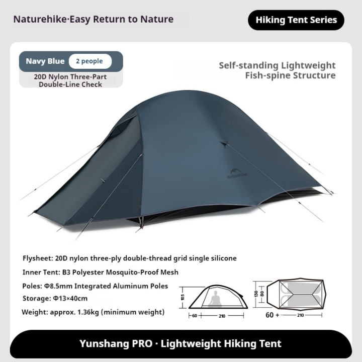 Tente Camporax Naturehike Yunshang Pro