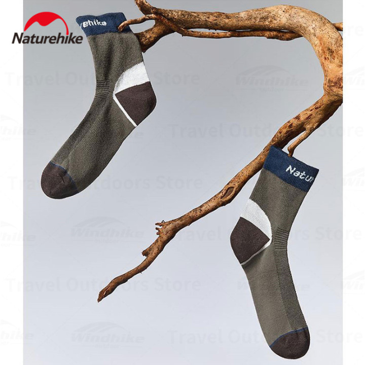 Meias de caminhada Camporax - Meias longas esportivas Naturehike
