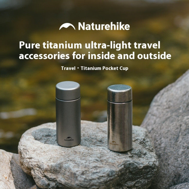 Kubek kieszonkowy Camporax Naturehike Titanium