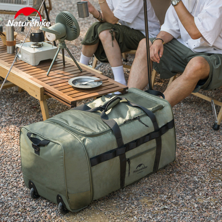 Mala dobrável com rodinhas Camporax Naturehike 88L
