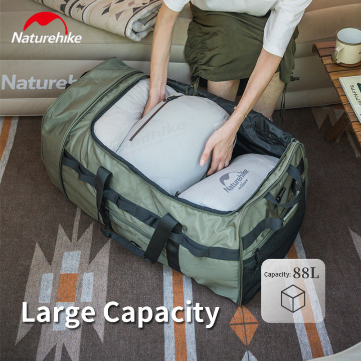 Mala dobrável com rodinhas Camporax Naturehike 88L