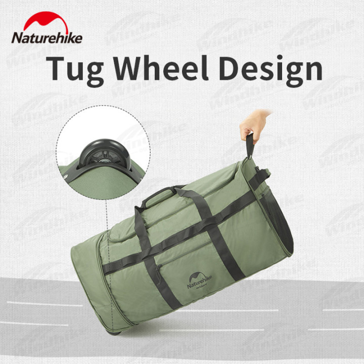 Mala dobrável com rodinhas Camporax Naturehike 88L