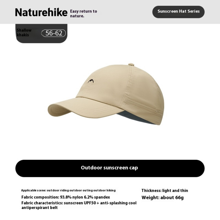 Boné de caminhada Camporax Naturehike com bico de pato