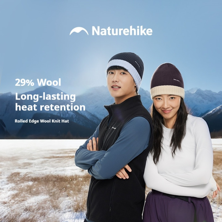 Gorro de tricô Camporax para inverno, ideal para climas frios.