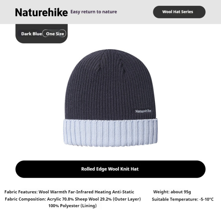 Gorro de tricô Camporax para inverno, ideal para climas frios.