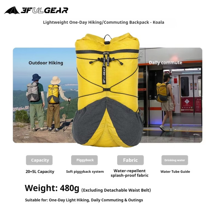 Sac à dos de randonnée ultraléger Camporax Koala