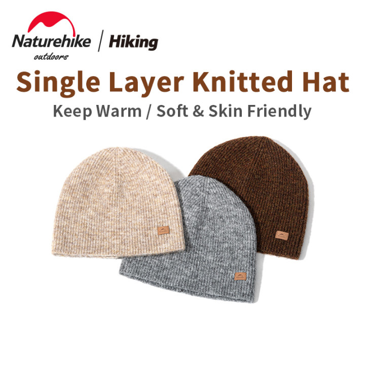 Gorro de inverno quente de malha Camporax Naturehike