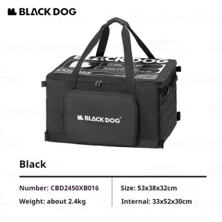 Camporax BLACKDOG 51L Taktische Aufbewahrungstasche